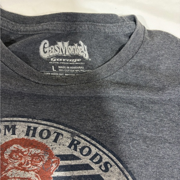 Garage Gray Graphic Tee MEN L - Picture 4 of 5